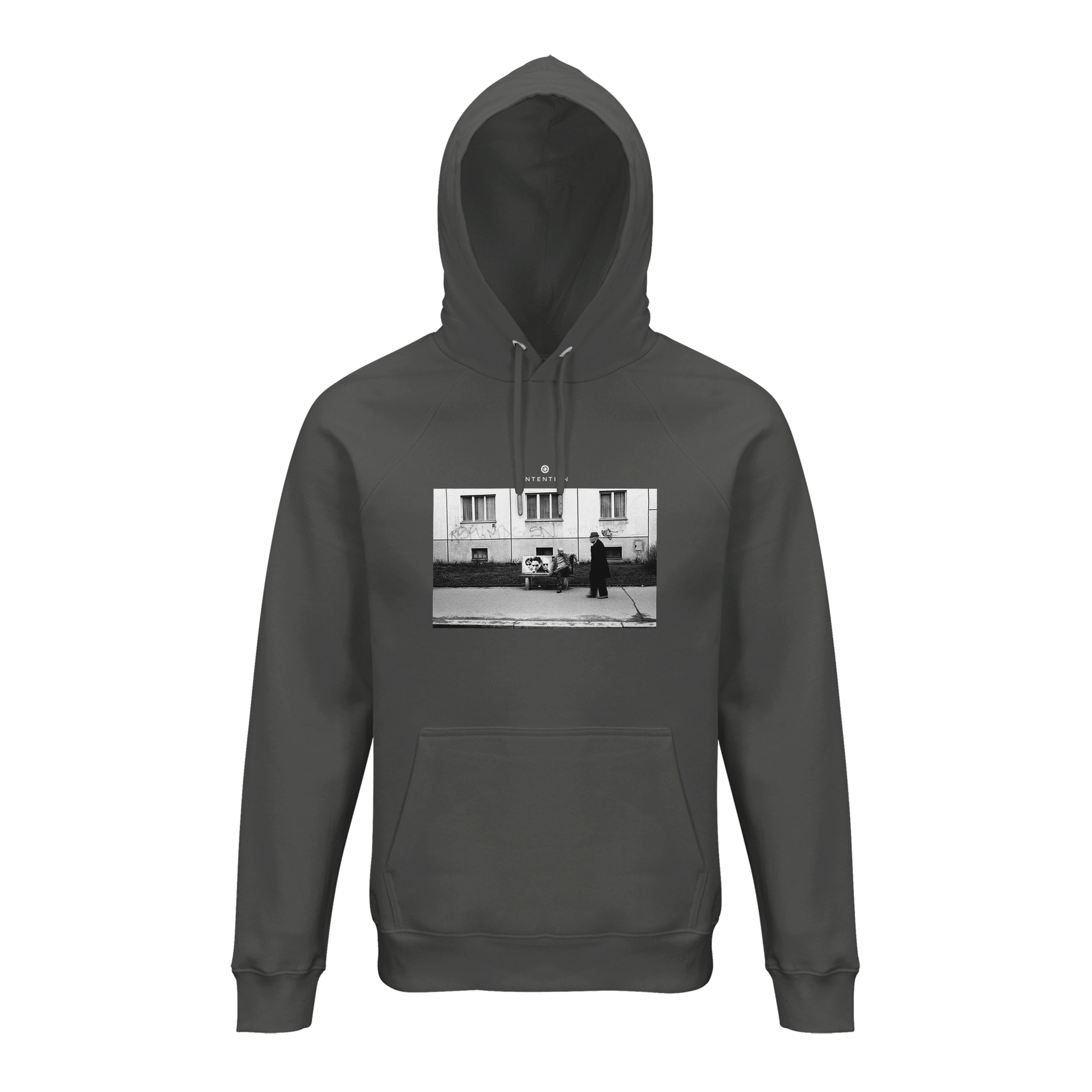 Oneness - "The Urban Matrix" Hoodie charcoal melange 1