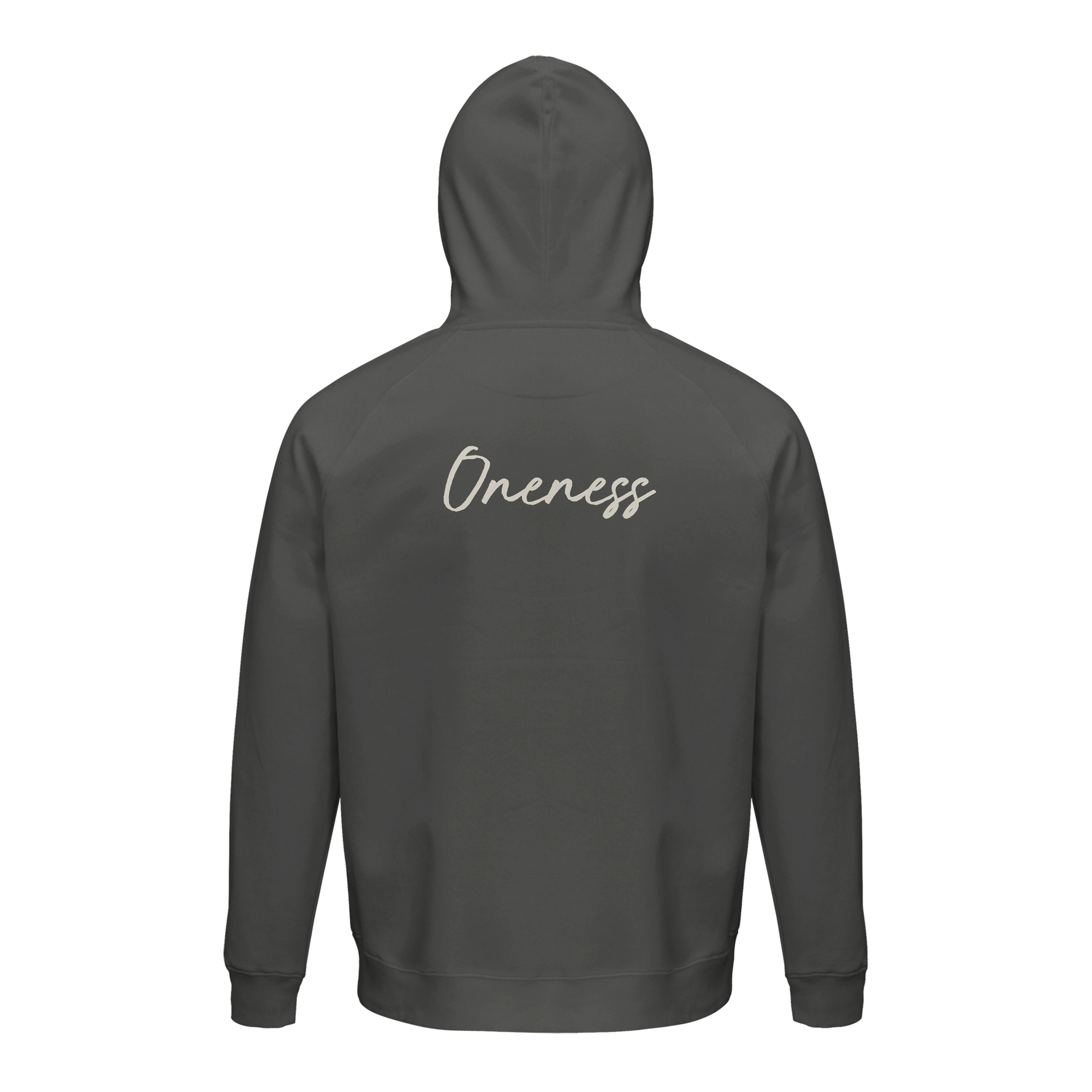 Oneness - "The Urban Matrix" Hoodie charcoal melange 2