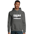 Oneness - "The Urban Matrix" Hoodie charcoal melange 3