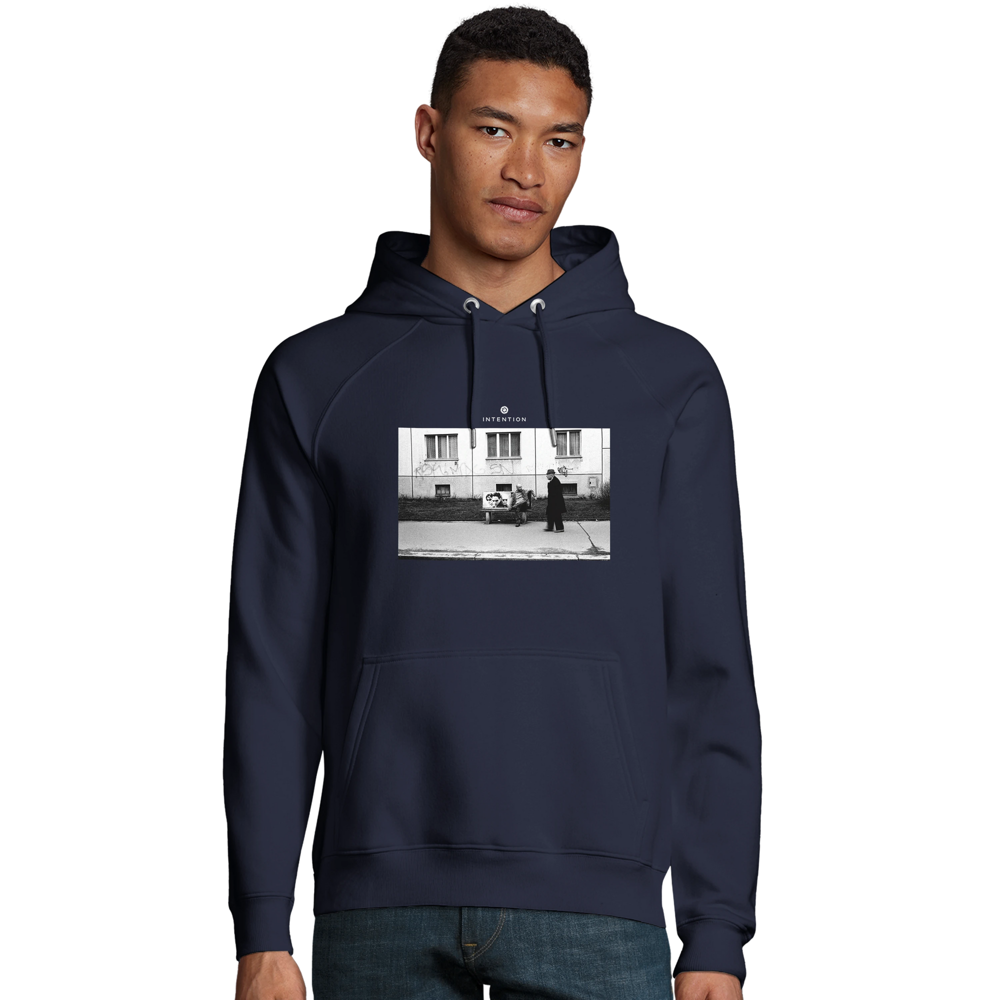 Oneness - "The Urban Matrix" Hoodie French Navy 3