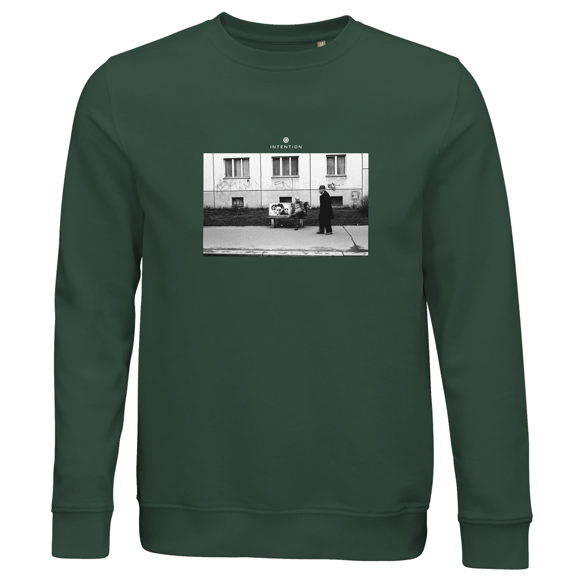 Oneness - "The Urban Matrix" Sweatshirt Bottle Green 1