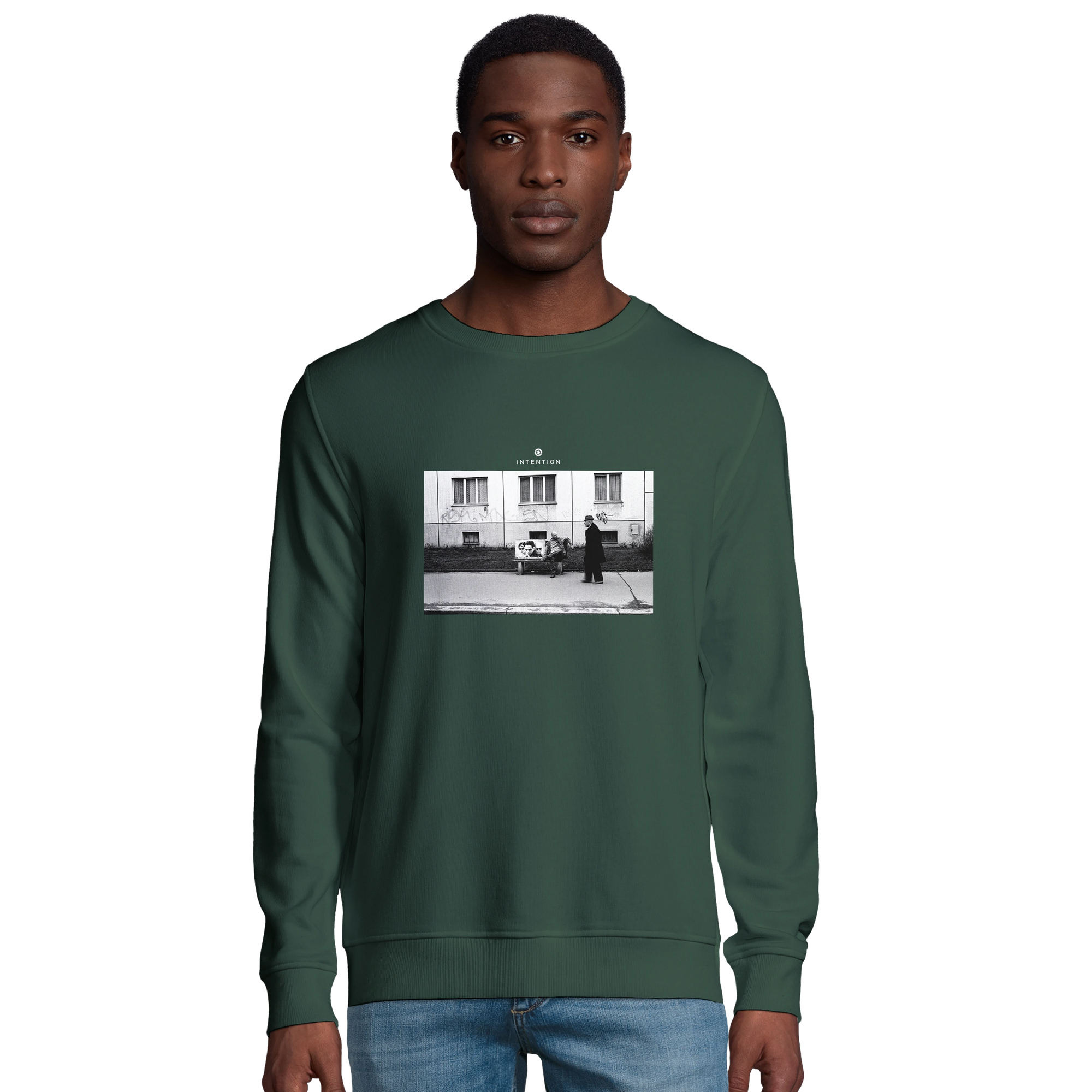 Oneness - "The Urban Matrix" Sweatshirt Bottle Green XS 3