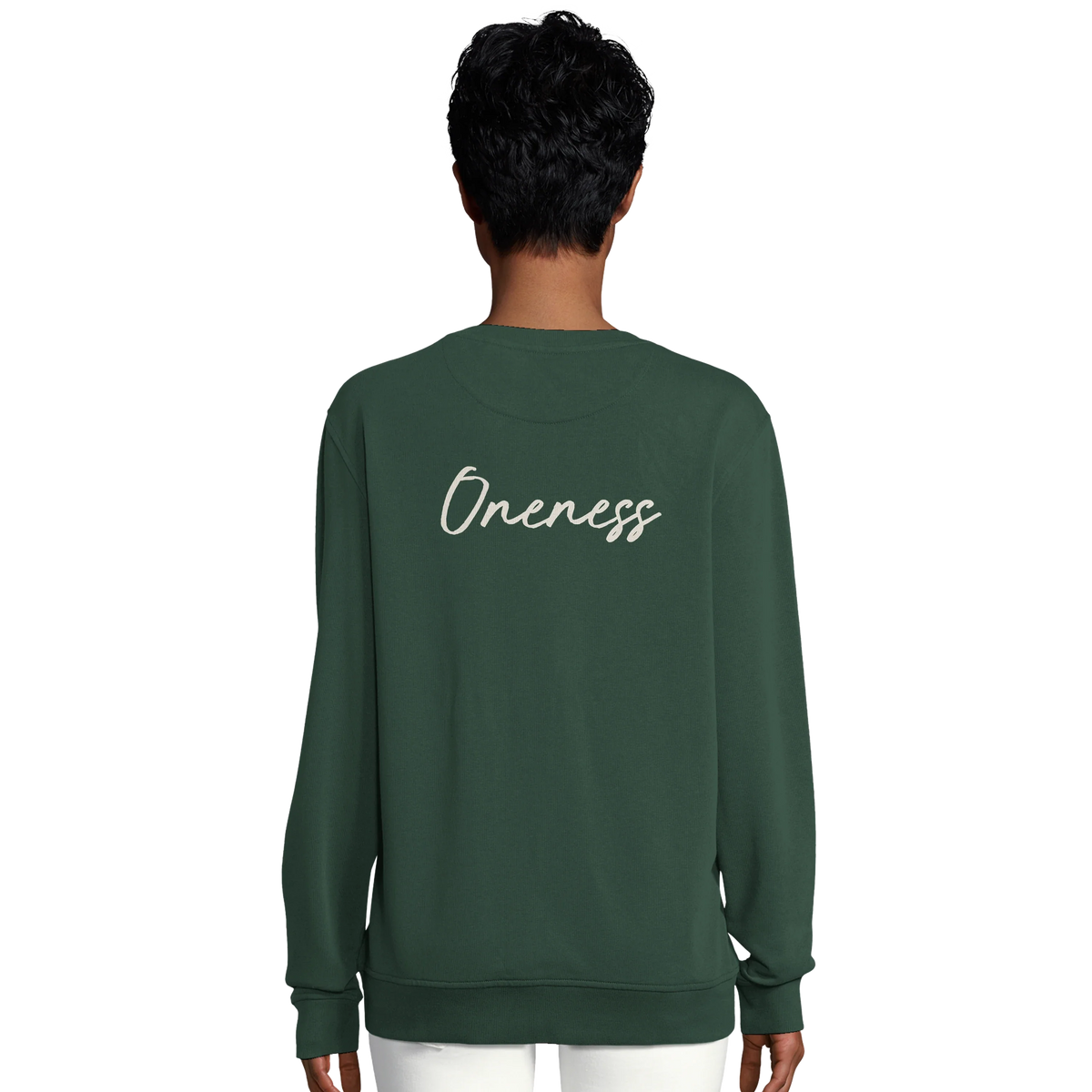 Oneness - "The Urban Matrix" Sweatshirt Bottle Green 6