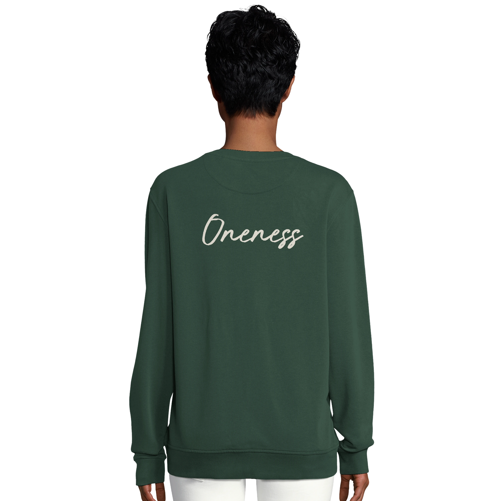 Oneness - "The Urban Matrix" Sweatshirt Bottle Green XS 6
