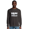 Oneness - "The Urban Matrix" Sweatshirt deep charcoal grey 3
