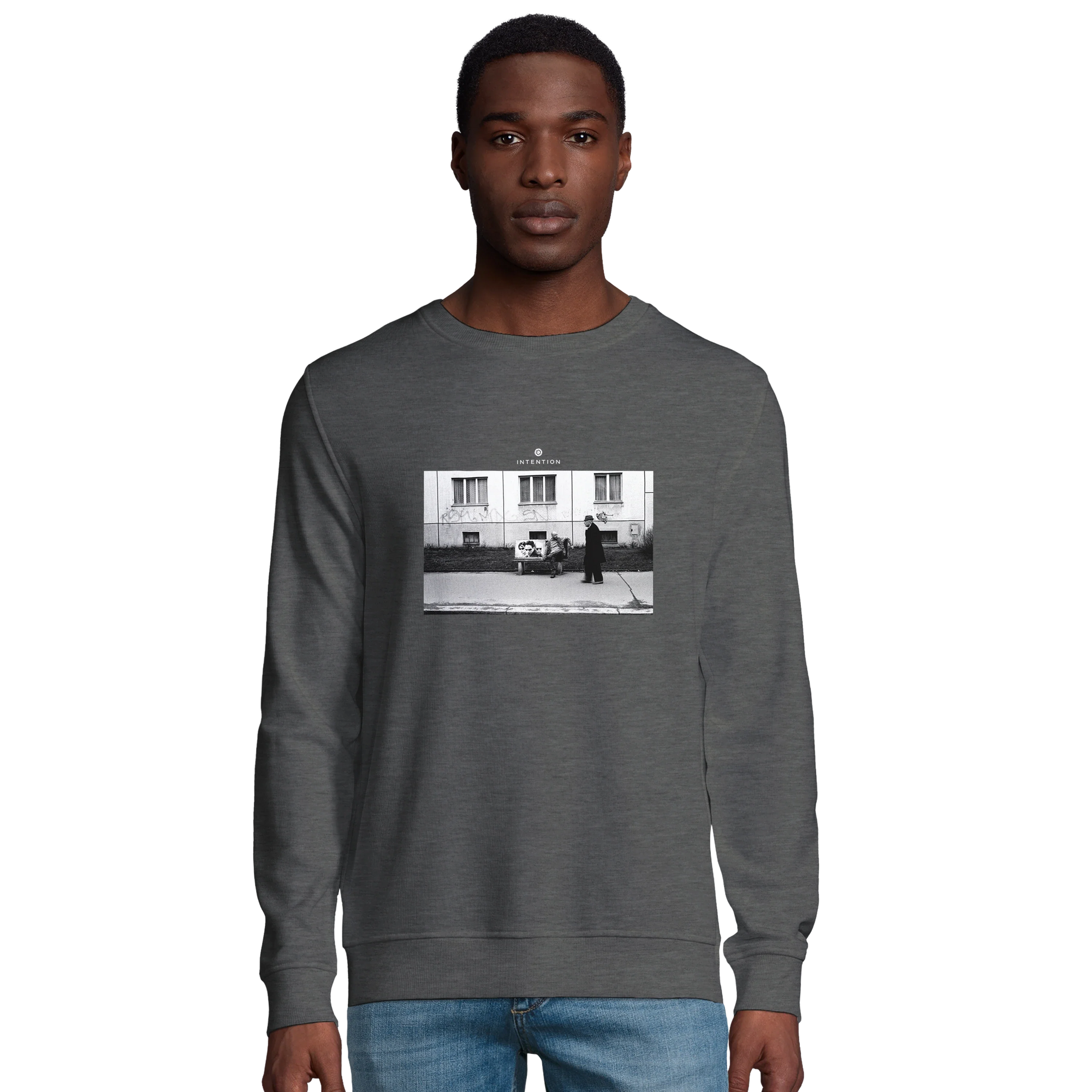Oneness - "The Urban Matrix" Sweatshirt Grey Melange 3