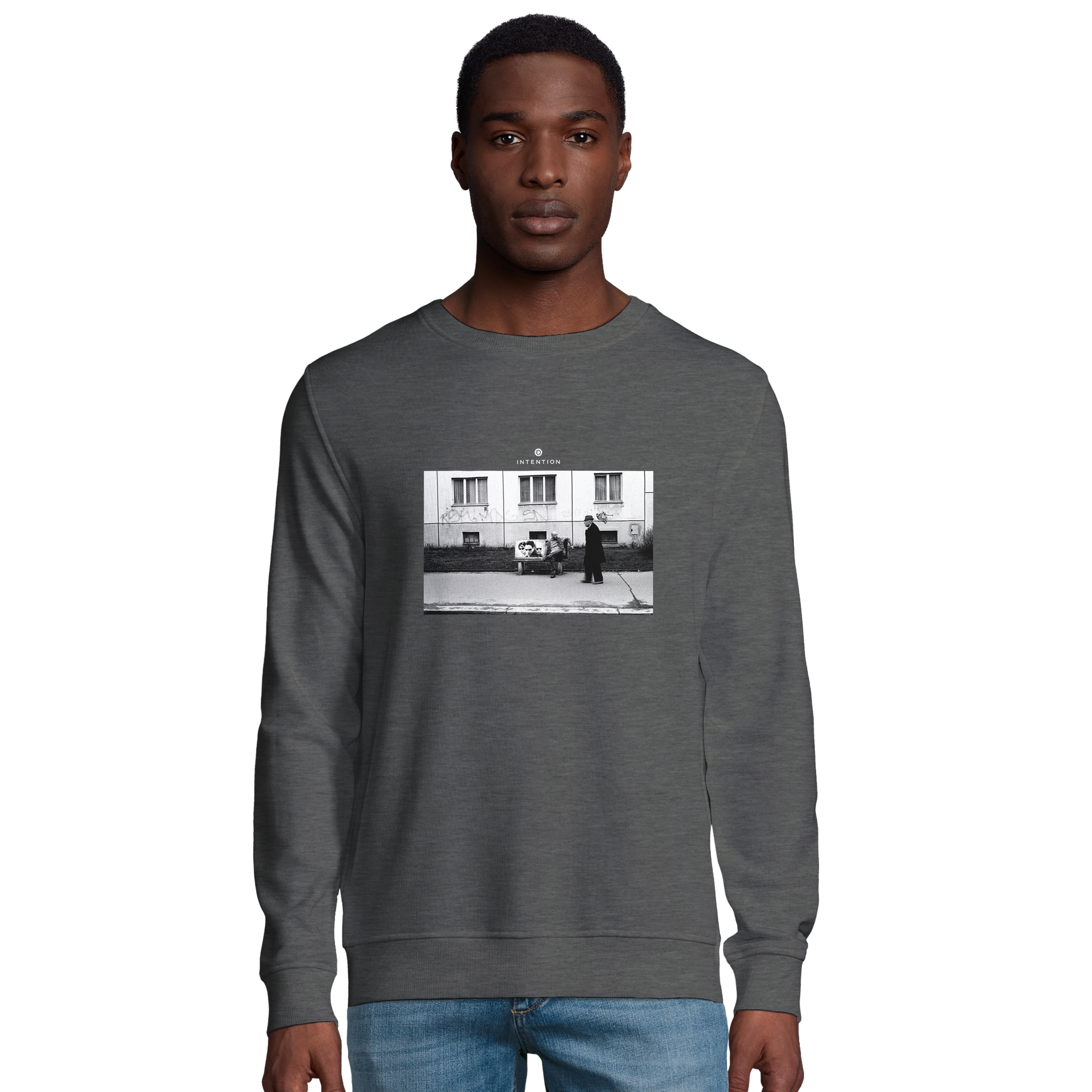 Oneness - "The Urban Matrix" Sweatshirt Grey Melange XS 3