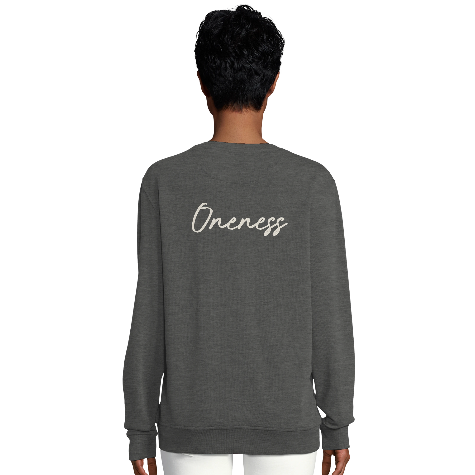 Oneness - "The Urban Matrix" Sweatshirt Grey Melange XS 6