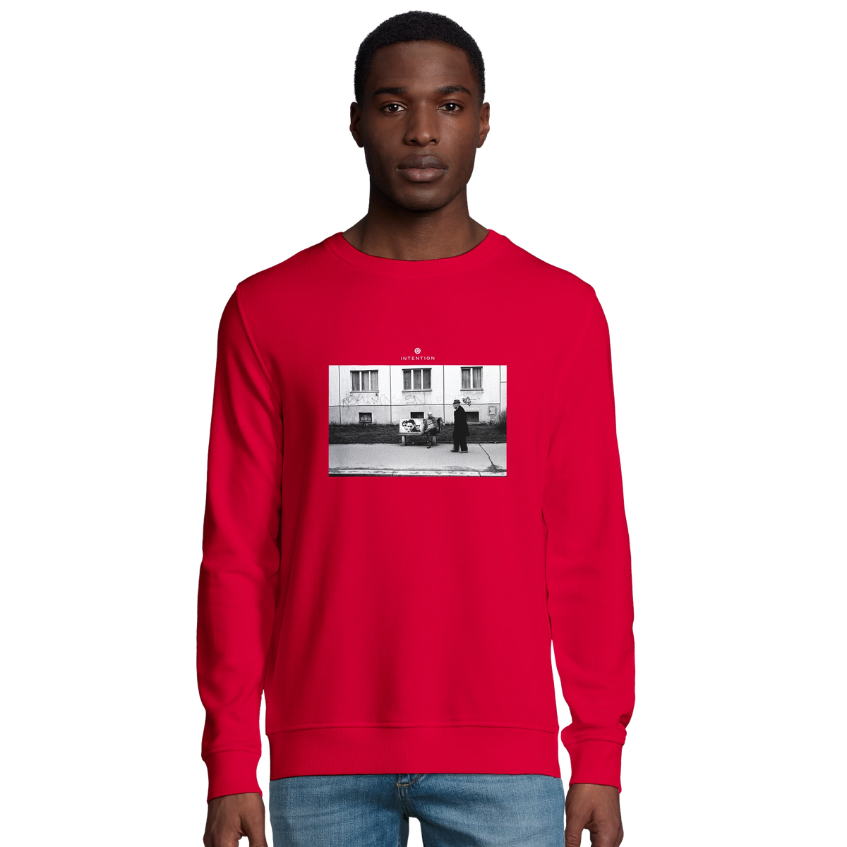 Oneness - "The Urban Matrix" Sweatshirt Red 3