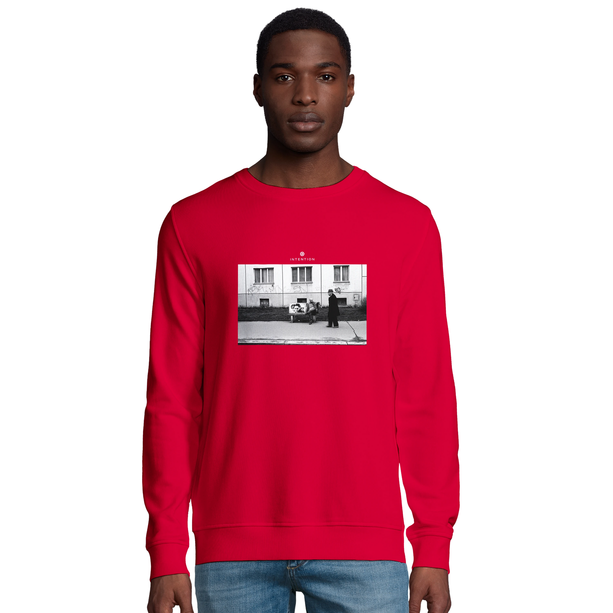 Oneness - "The Urban Matrix" Sweatshirt Red XS 3