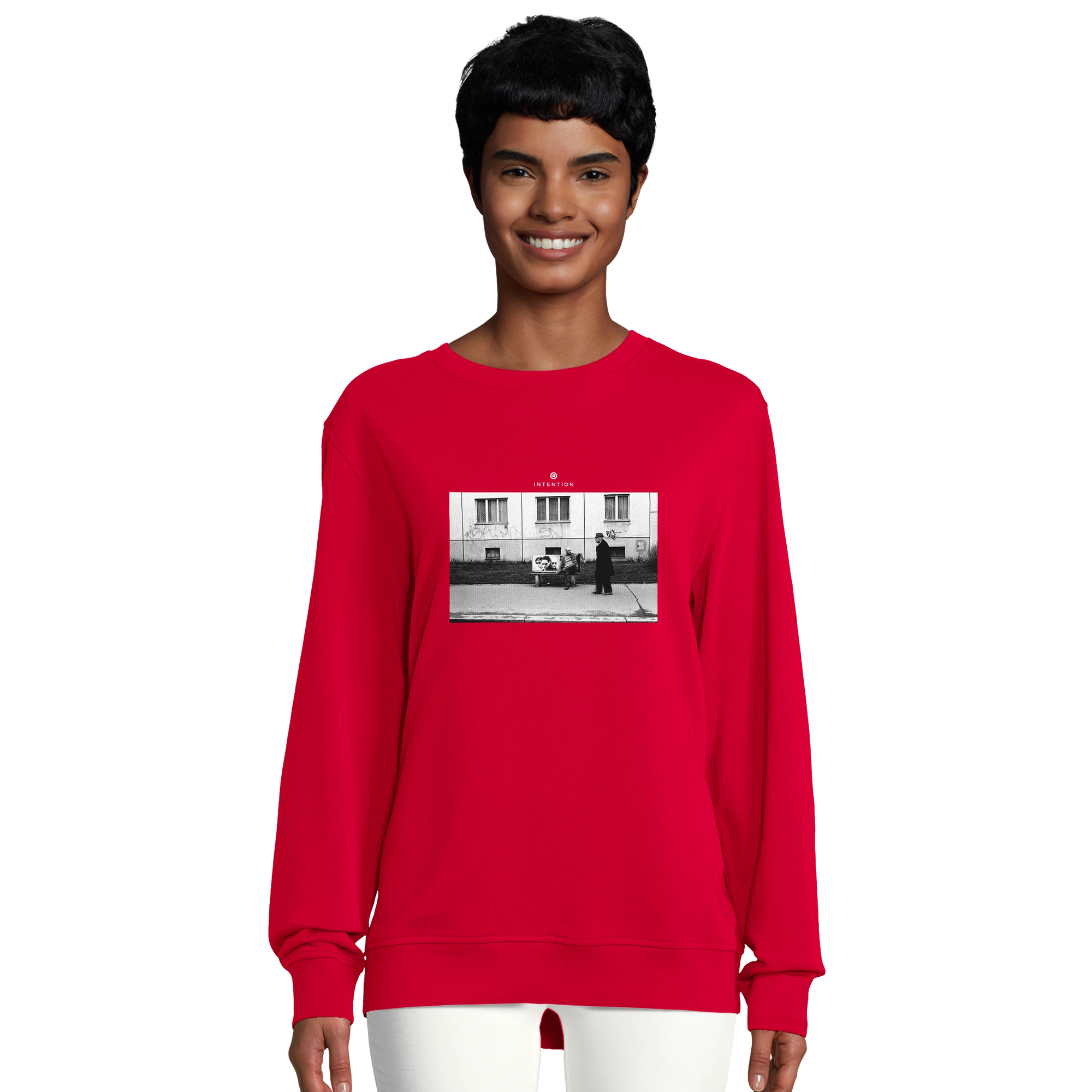 Oneness - "The Urban Matrix" Sweatshirt Red XS 5