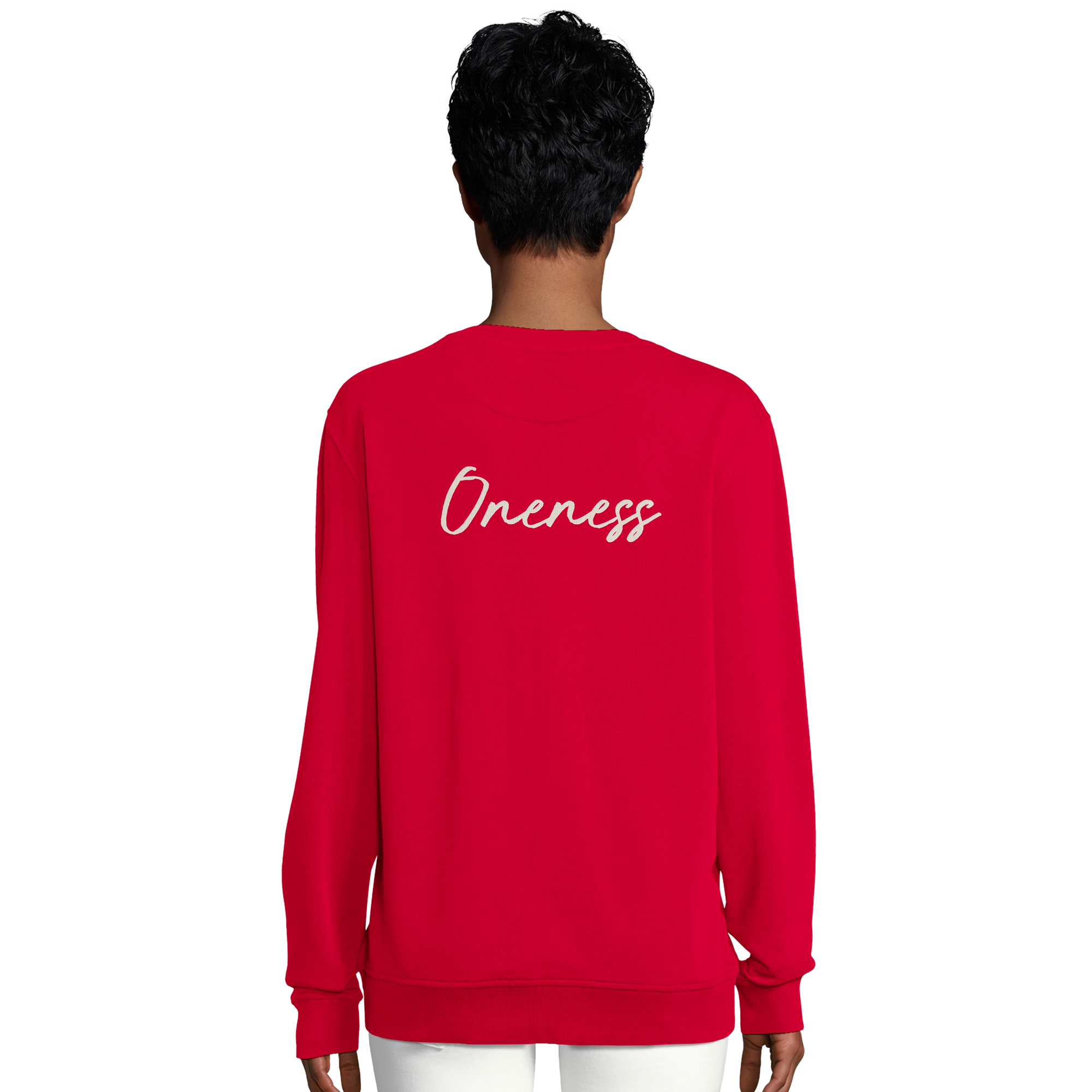 Oneness - "The Urban Matrix" Sweatshirt Red XS 6