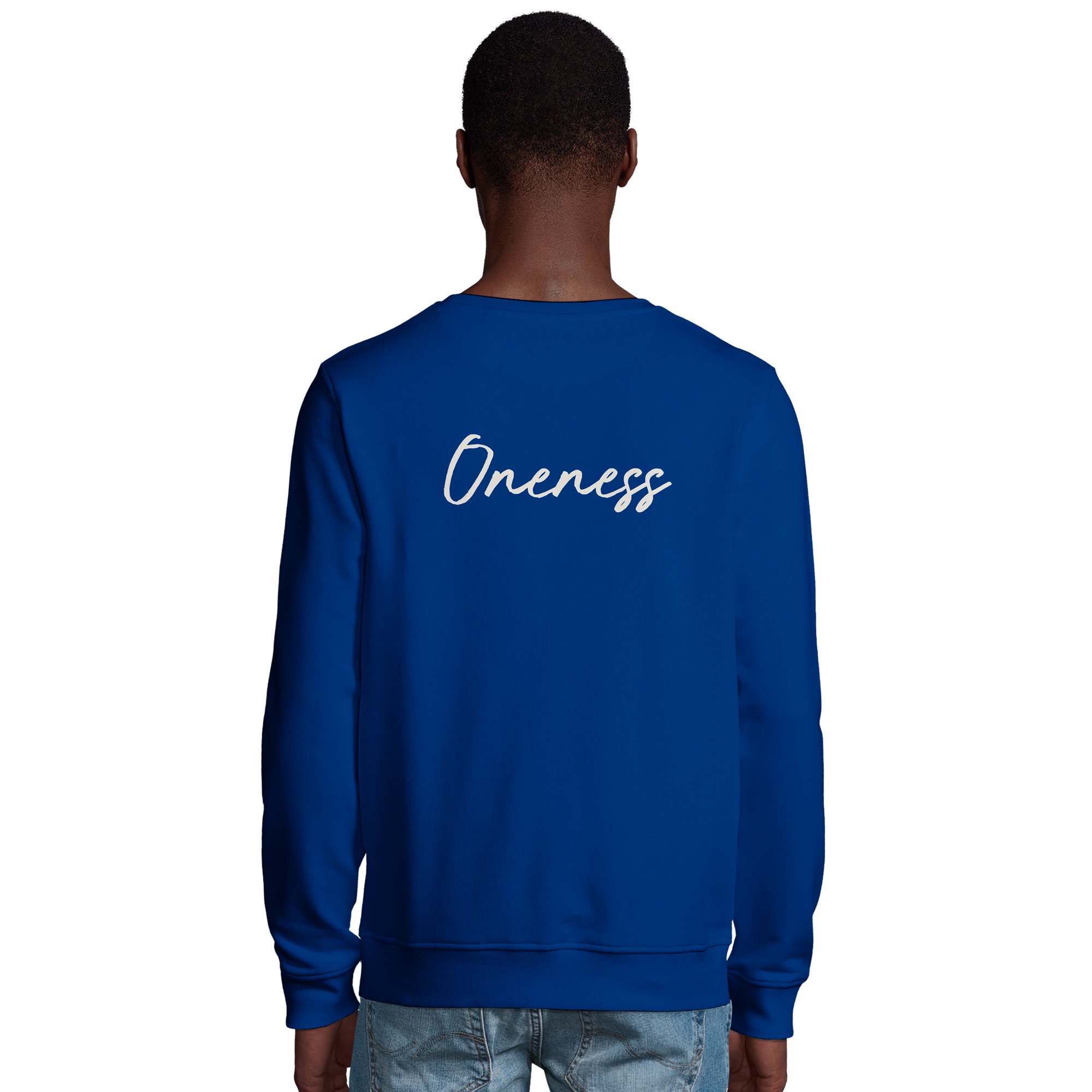 Oneness - "The Urban Matrix" Sweatshirt Royal Blue XS 4