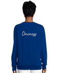 Oneness - "The Urban Matrix" Sweatshirt Royal Blue XS 6