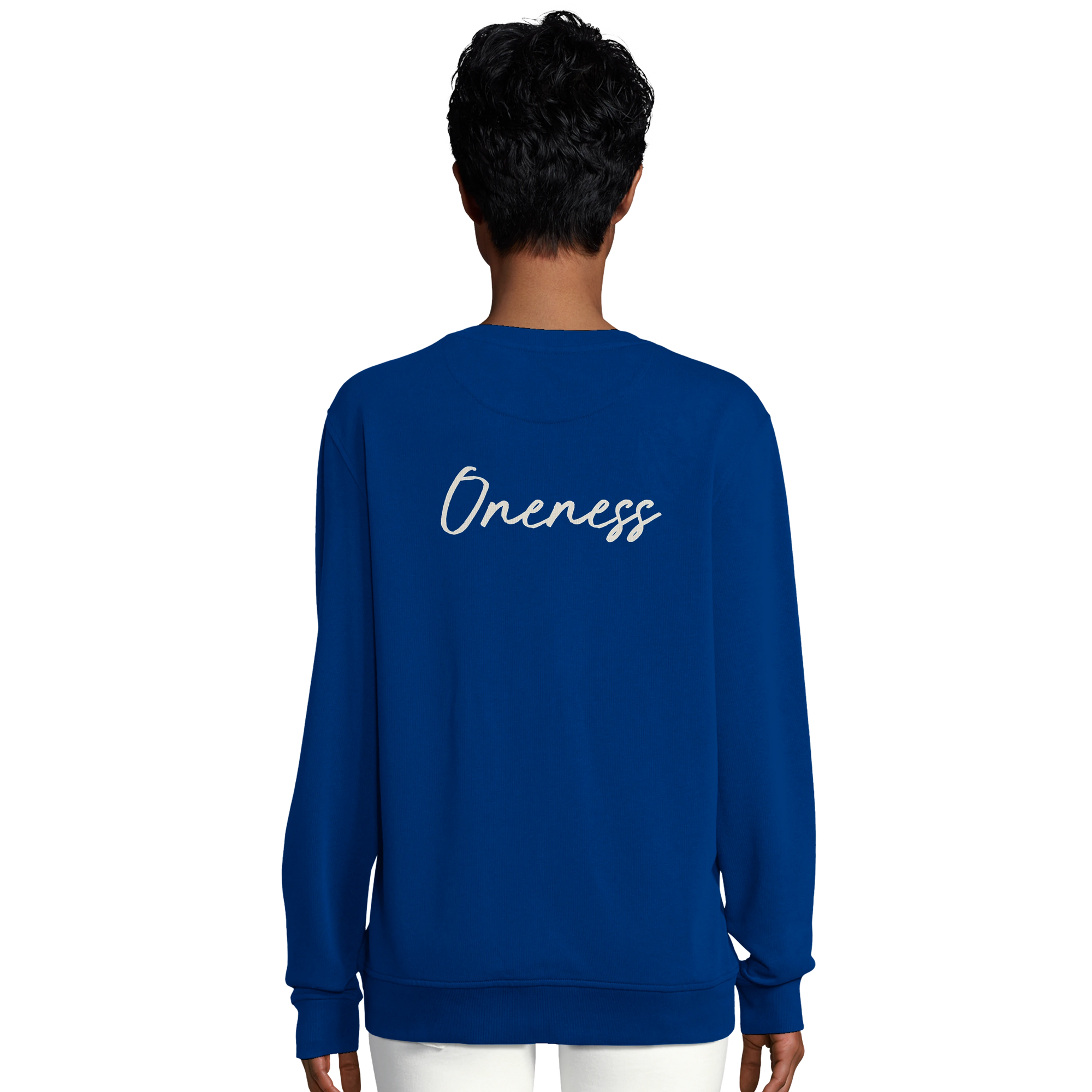 Oneness - "The Urban Matrix" Sweatshirt Royal Blue XS 6