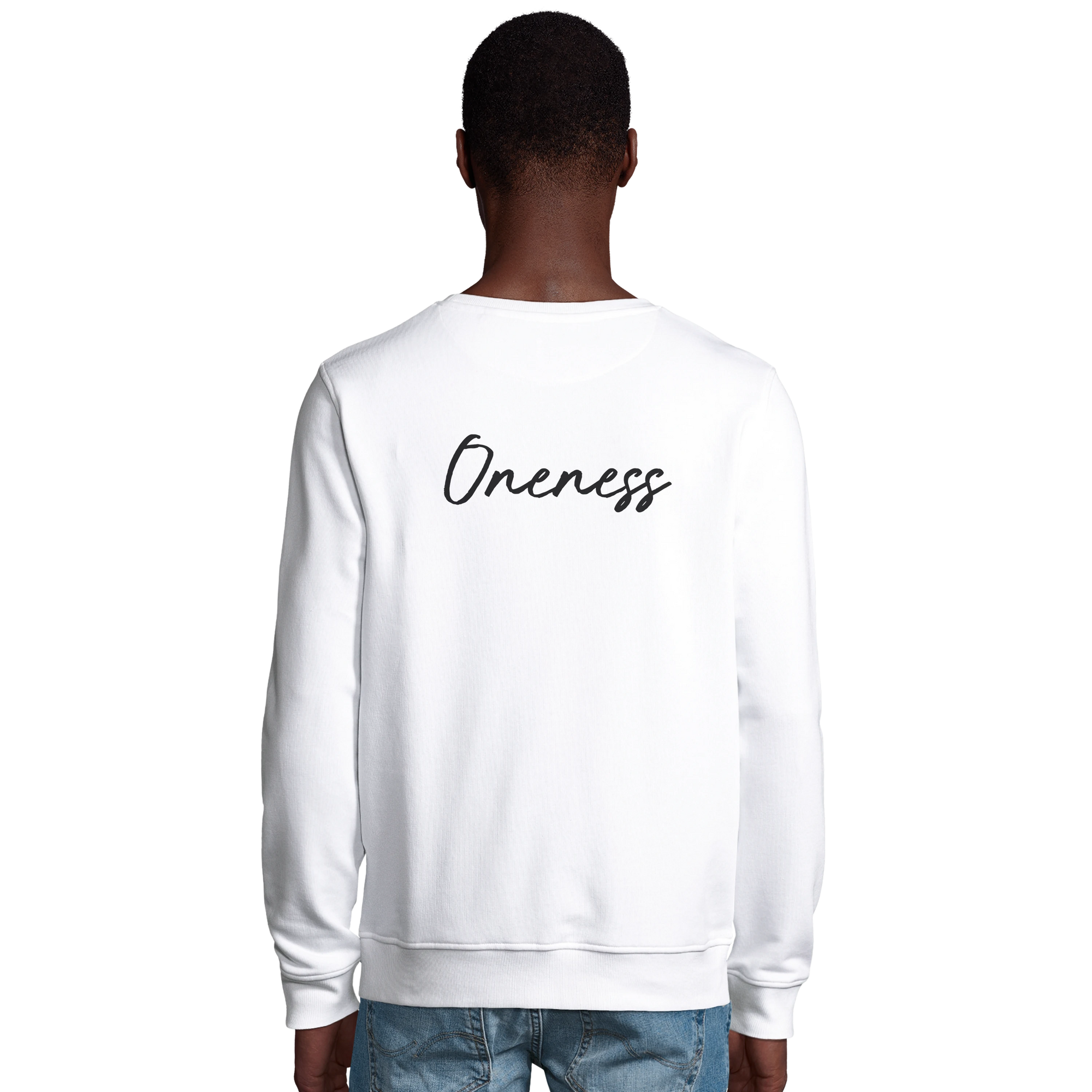 Oneness - "The Urban Matrix" Sweatshirt White XS 4