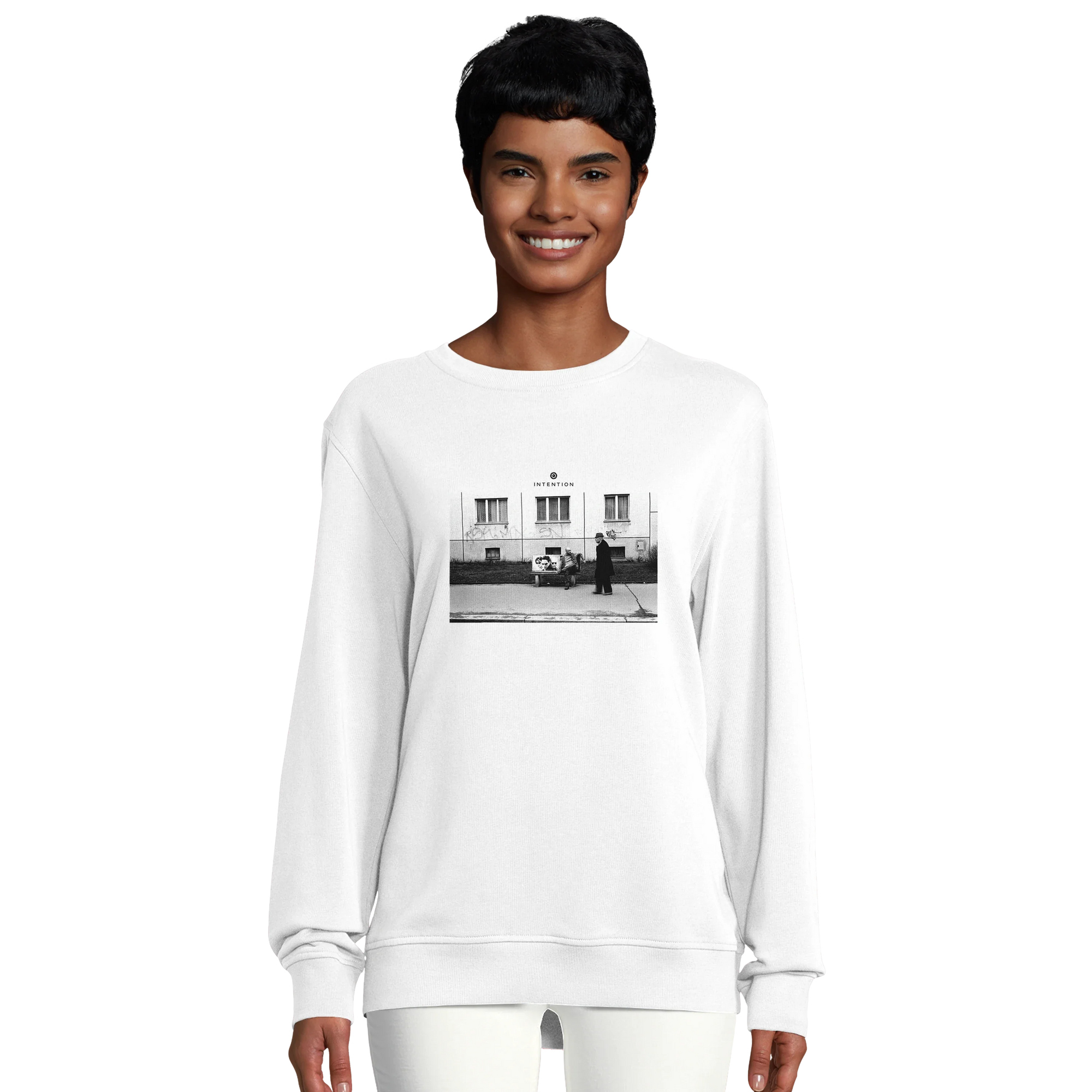 Oneness - "The Urban Matrix" Sweatshirt White 5