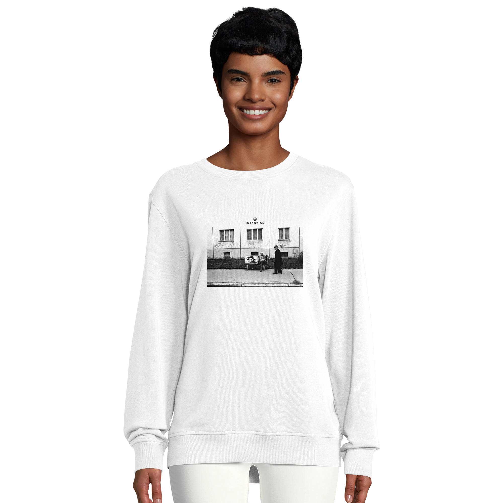 Oneness - "The Urban Matrix" Sweatshirt White XS 5