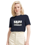 Oneness - "The Urban Matrix" T-shirt French Navy XS 6