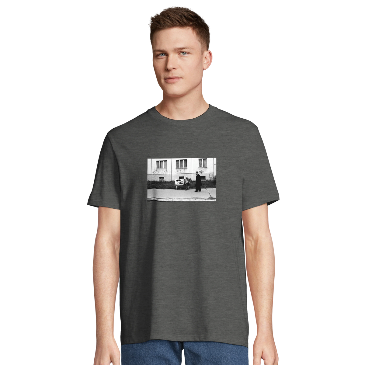 Oneness - "The Urban Matrix" T-shirt Grey Melange 4