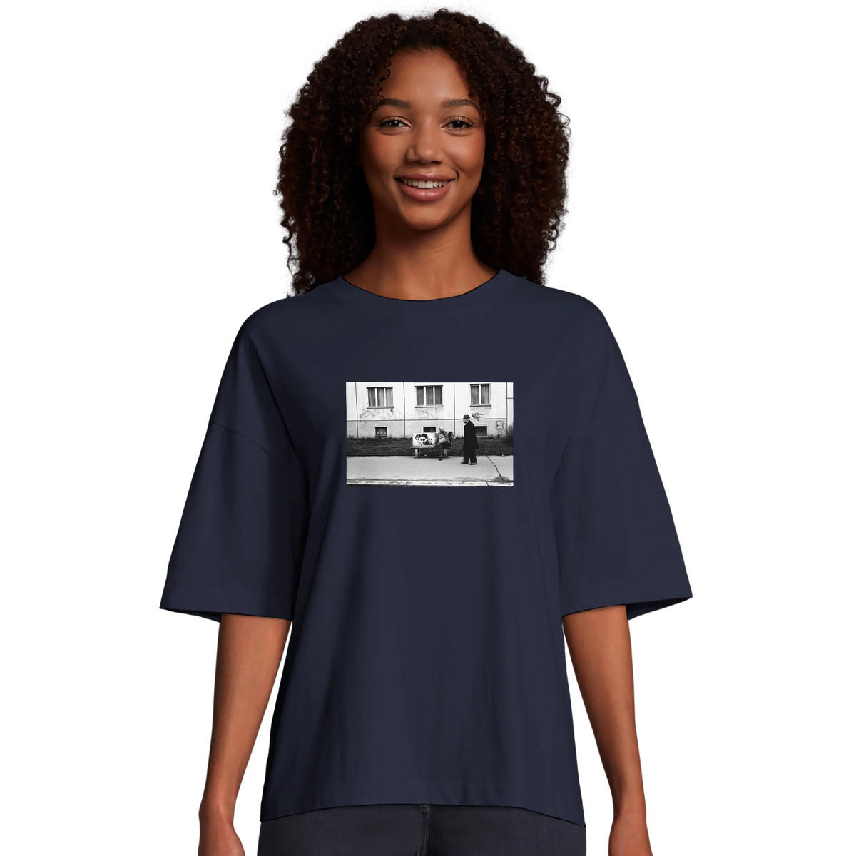 Oneness - "The Urban Matrix" T-shirt French Navy 3