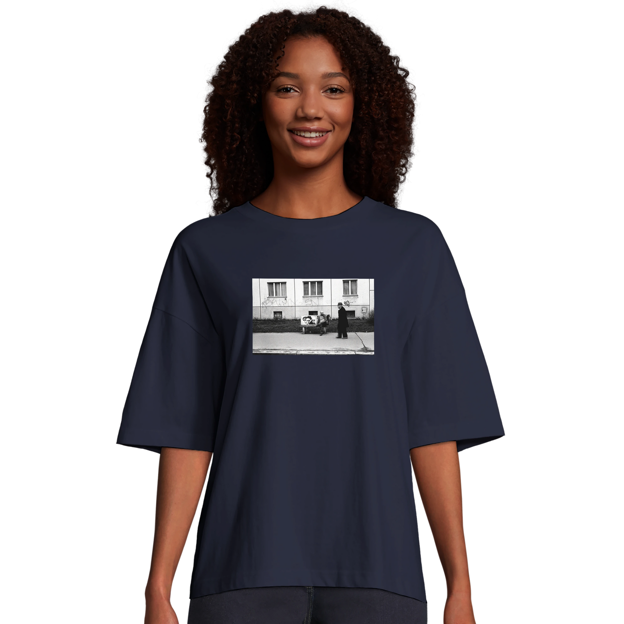 Oneness - "The Urban Matrix" T-shirt French Navy 3