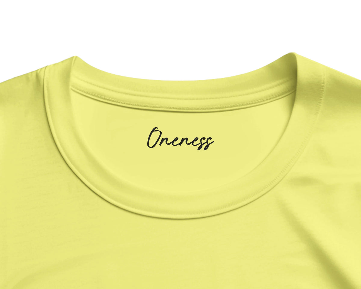 Oneness - "The Urban Matrix" T-shirt Light Yellow 2