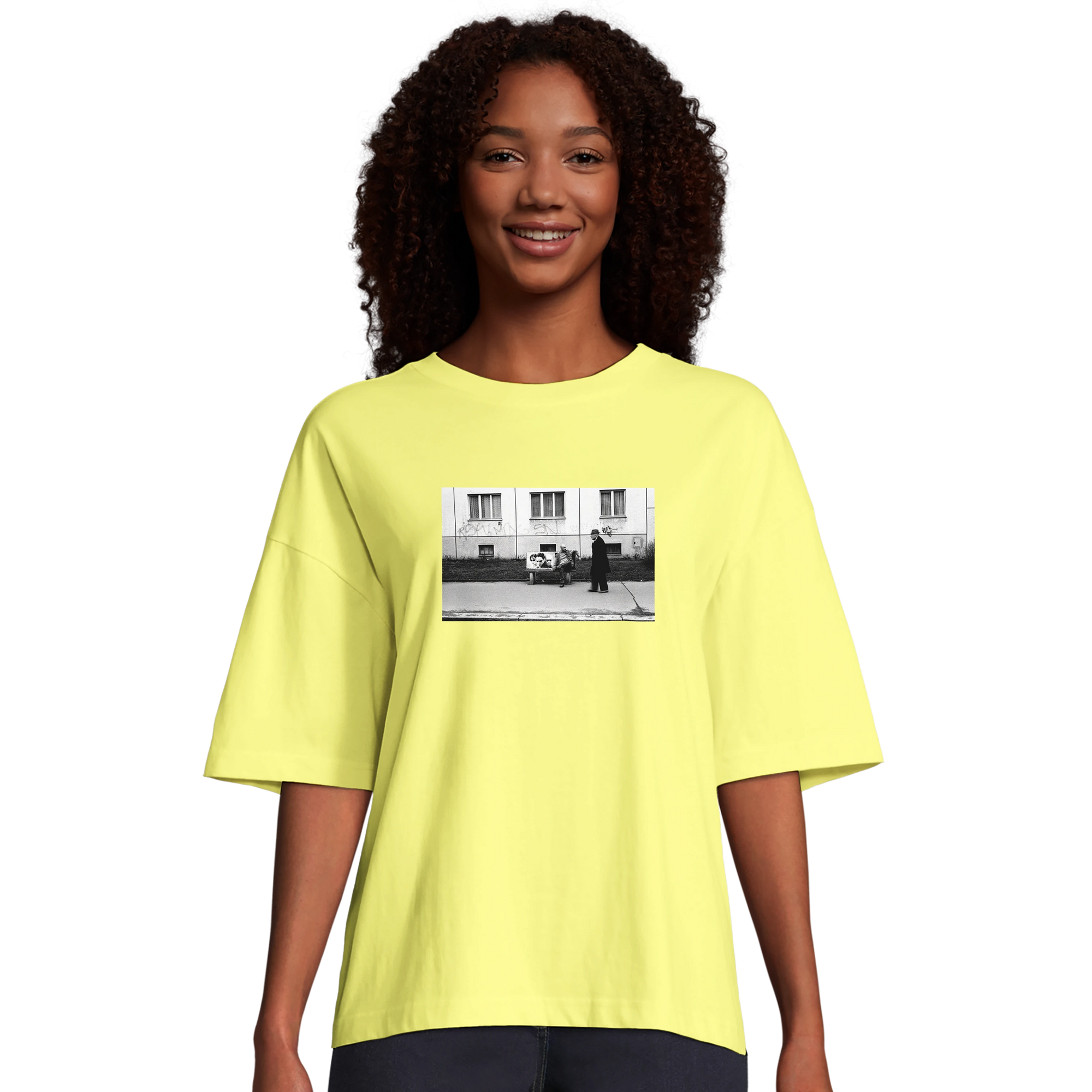 Oneness - "The Urban Matrix" T-shirt Light Yellow 3
