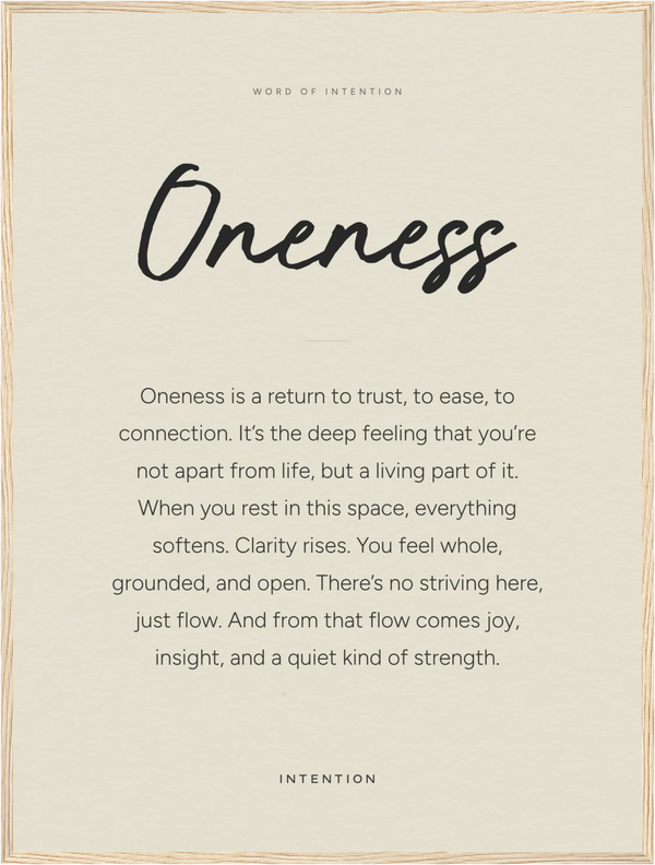 Oneness