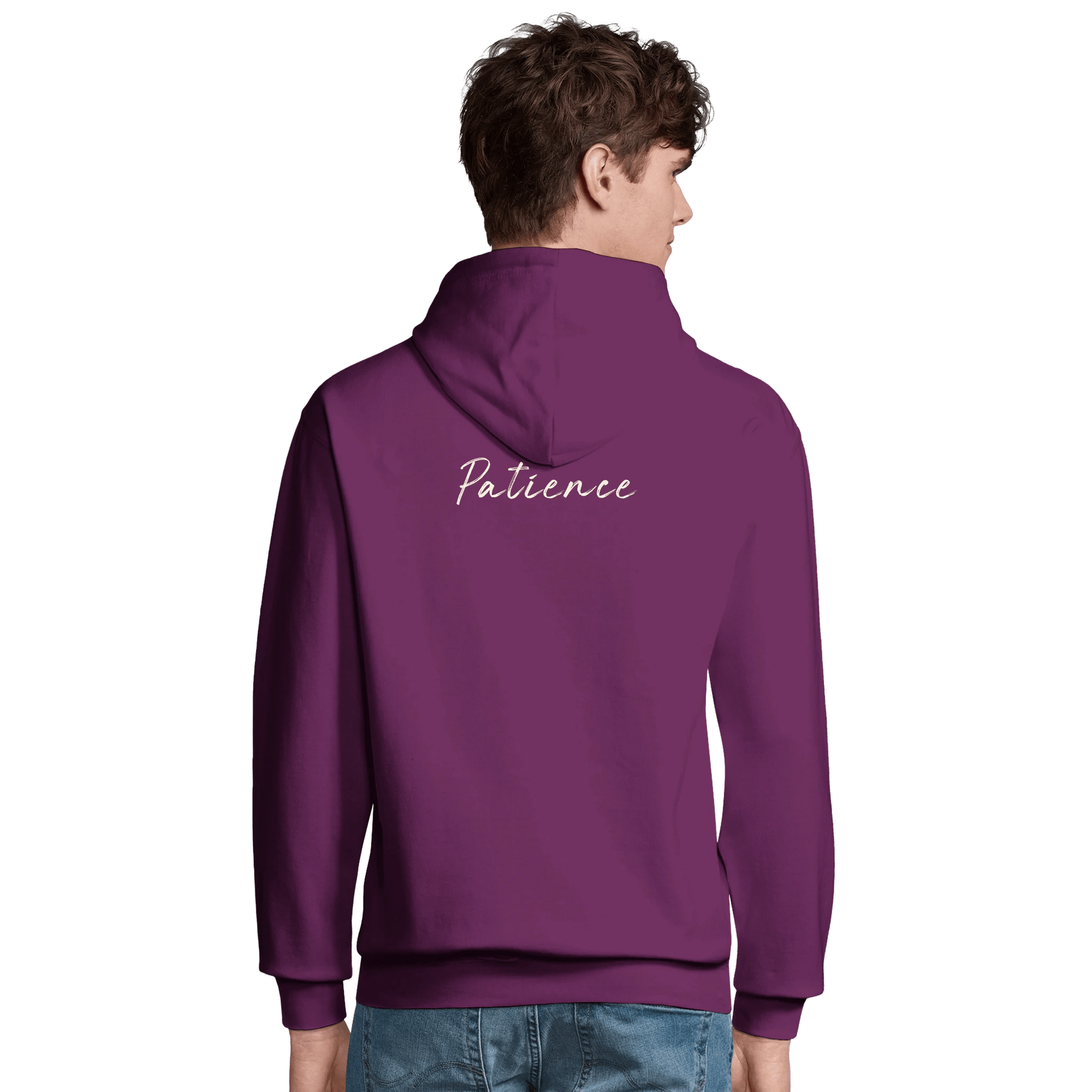 Patience - "This is Where He Stood" Hoodie astral purple XS 7