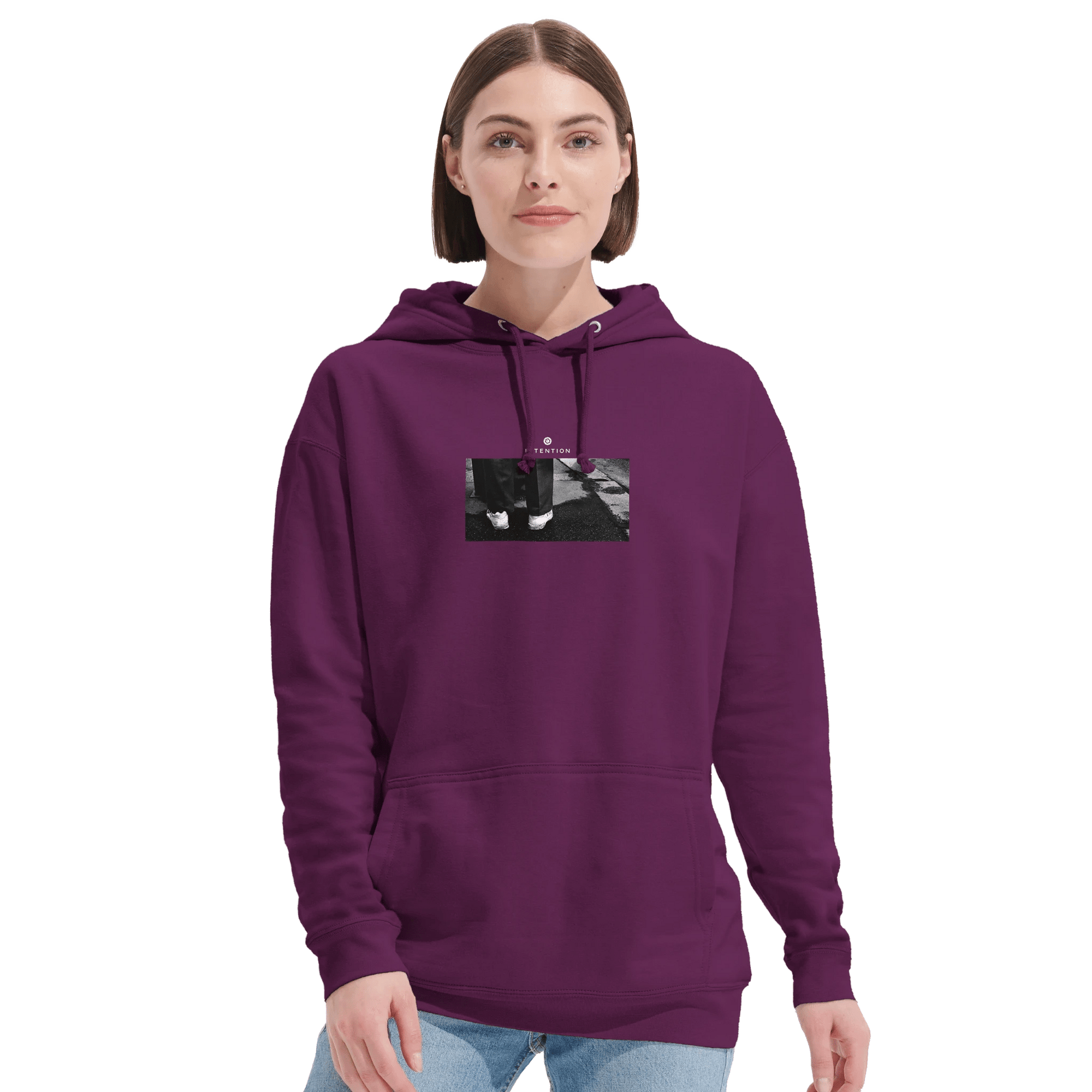 Patience - "This is Where He Stood" Hoodie astral purple XS 8