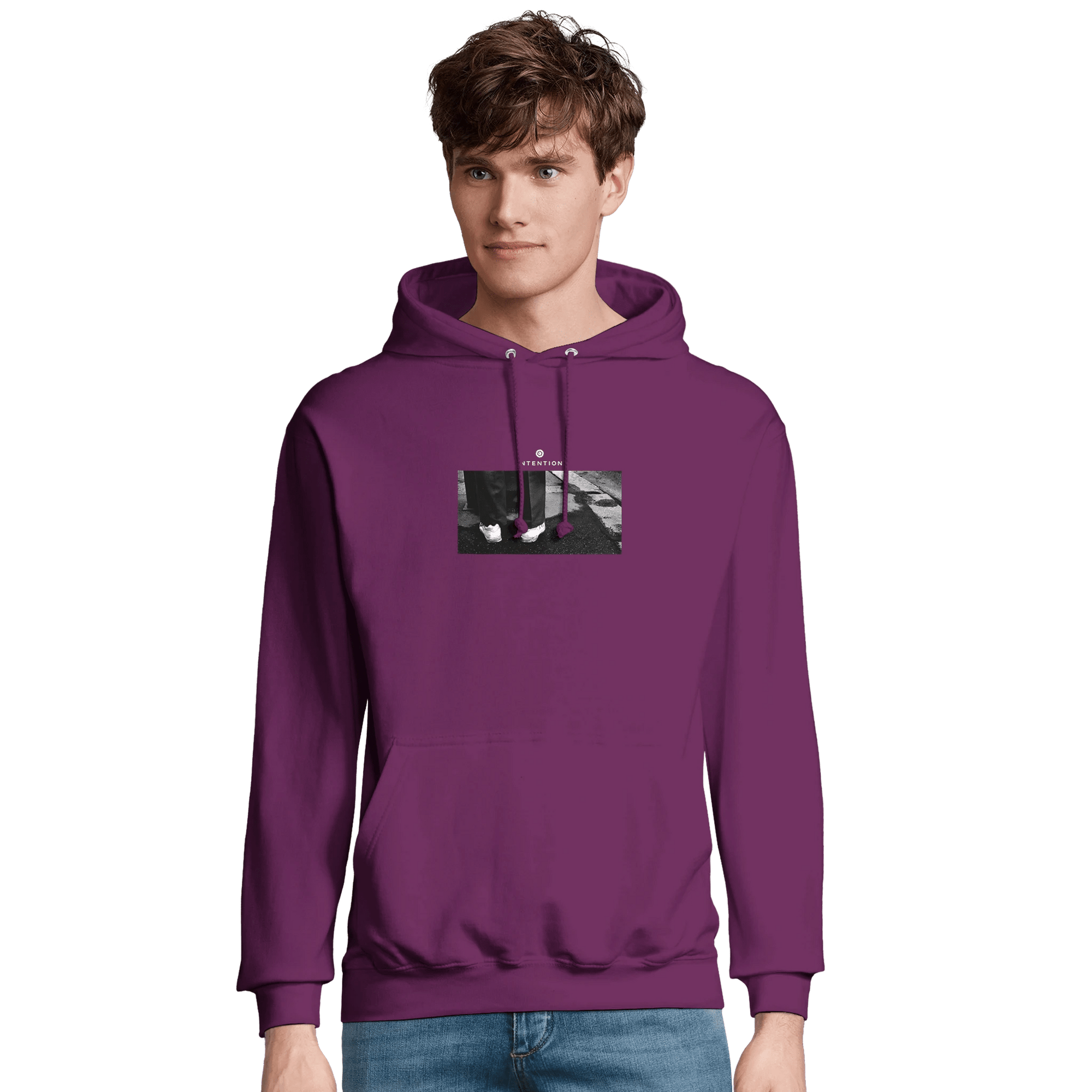 Patience - "This is Where He Stood" Hoodie astral purple XS 6