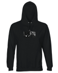 Patience - "This is Where He Stood" Hoodie Black XS 34