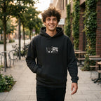 Patience - "This is Where He Stood" Hoodie Black XS 1
