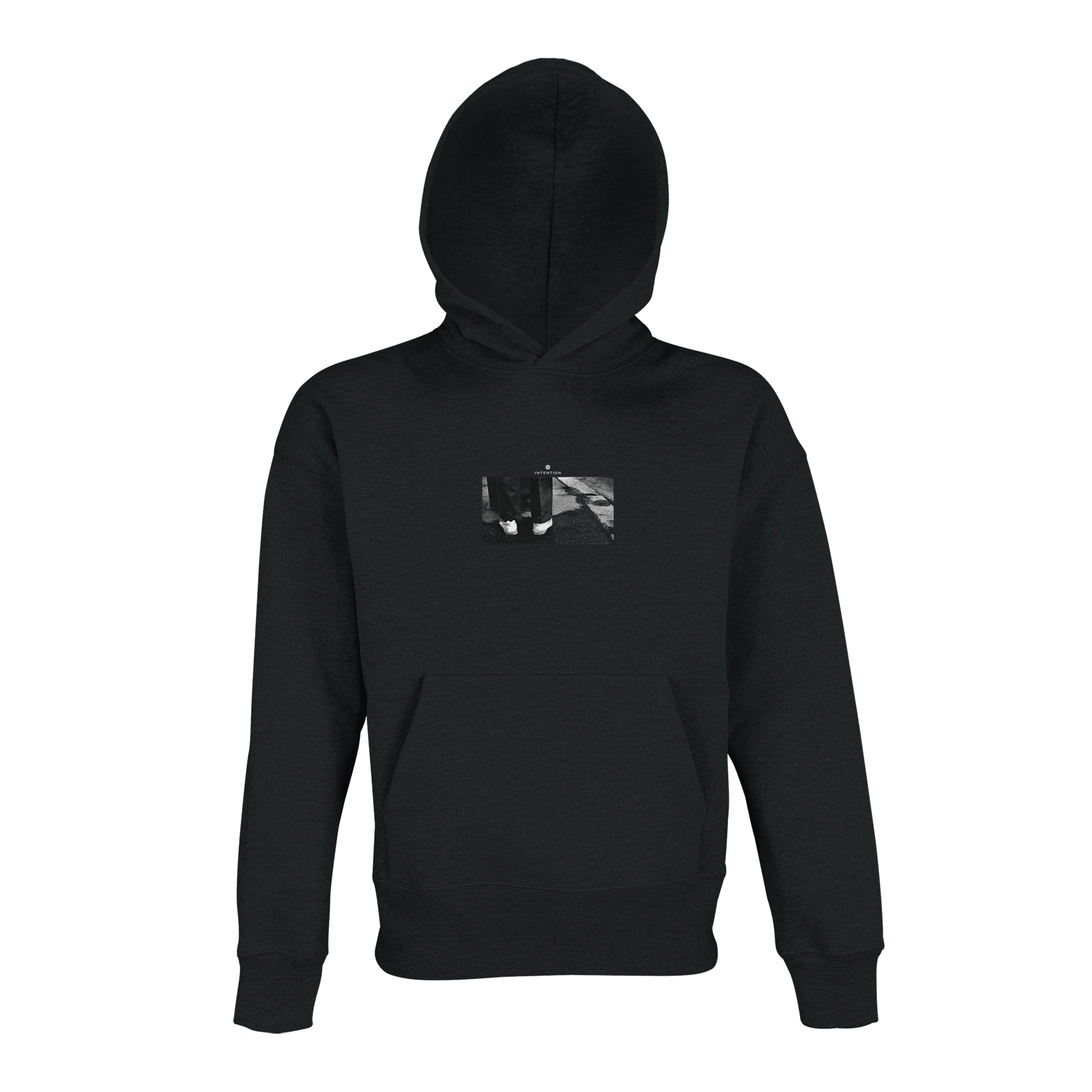Patience - "This is Where He Stood" Hoodie Black XS 3