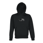 Patience - "This is Where He Stood" Hoodie Black XS 3