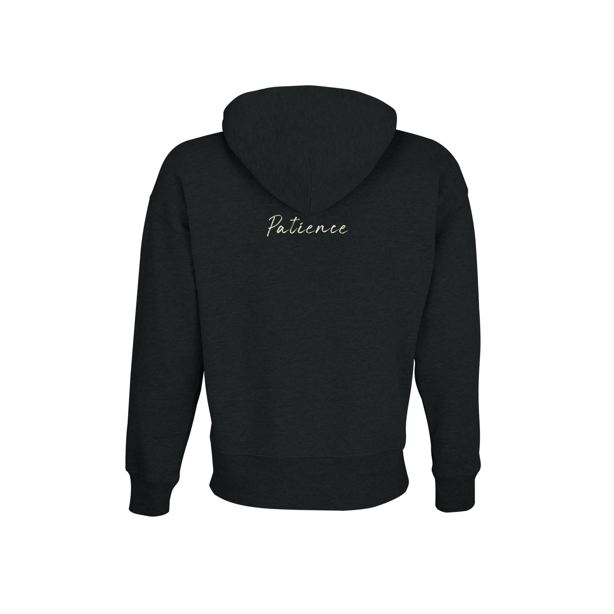 Patience - "This is Where He Stood" Hoodie Black XS 5