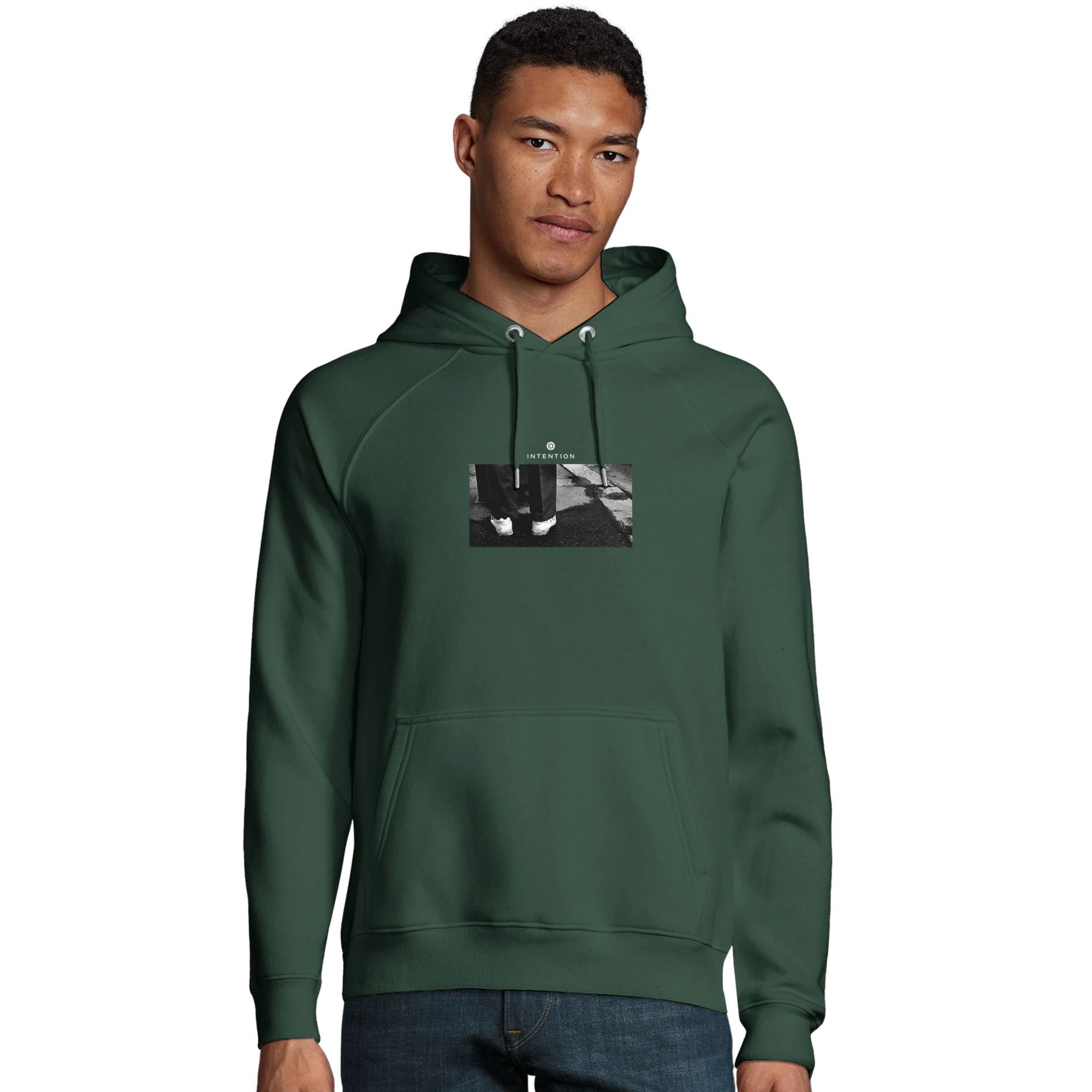 Patience - "This is Where He Stood" Hoodie Off White XS 21