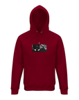 Patience - "This is Where He Stood" Hoodie Burgundy XS 44