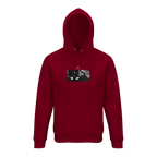 Patience - "This is Where He Stood" Hoodie Burgundy XS 1