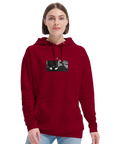 Patience - "This is Where He Stood" Hoodie Burgundy XS 18