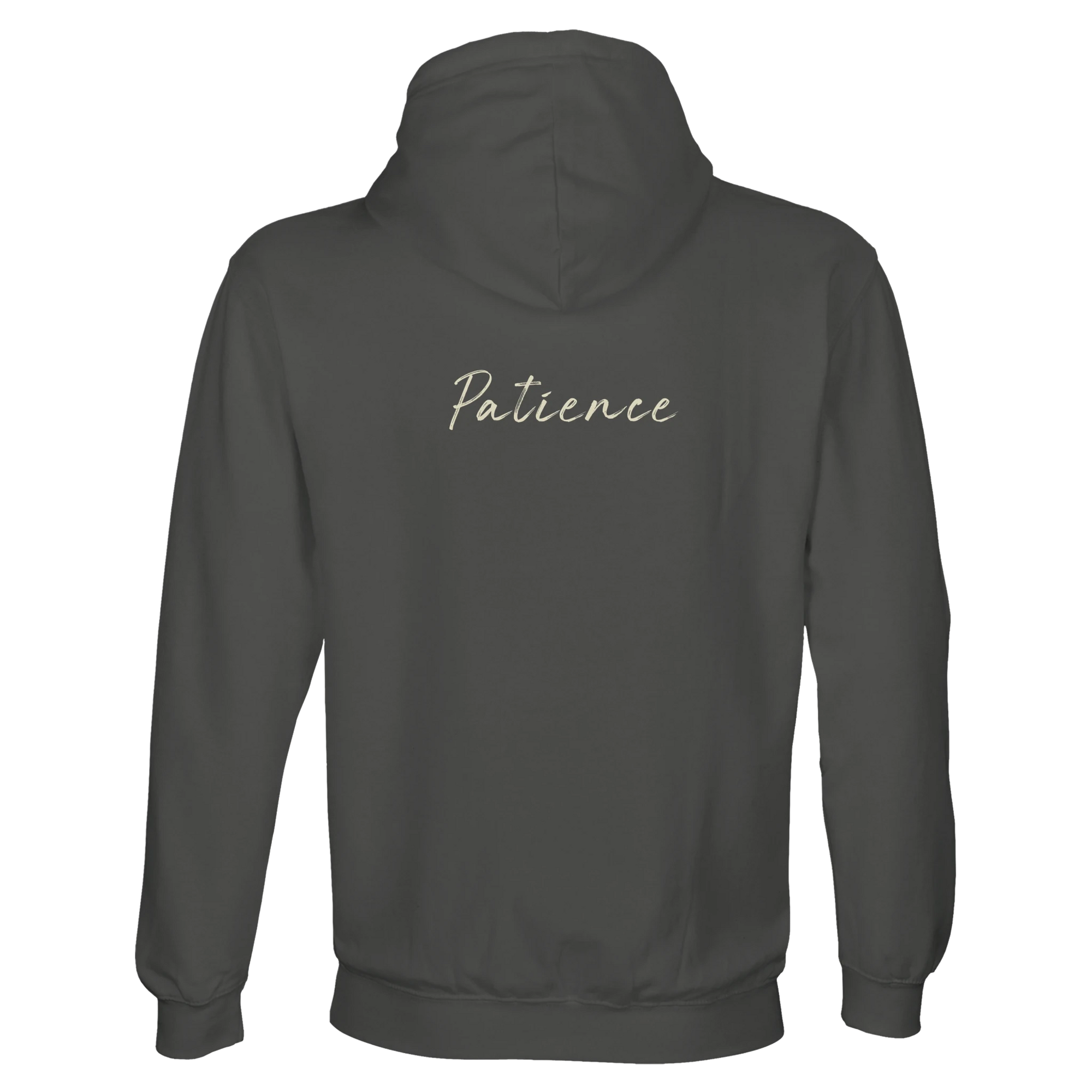 Patience - "This is Where He Stood" Hoodie charcoal melange XS 30
