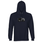 Patience - "This is Where He Stood" Hoodie French Navy XS 1