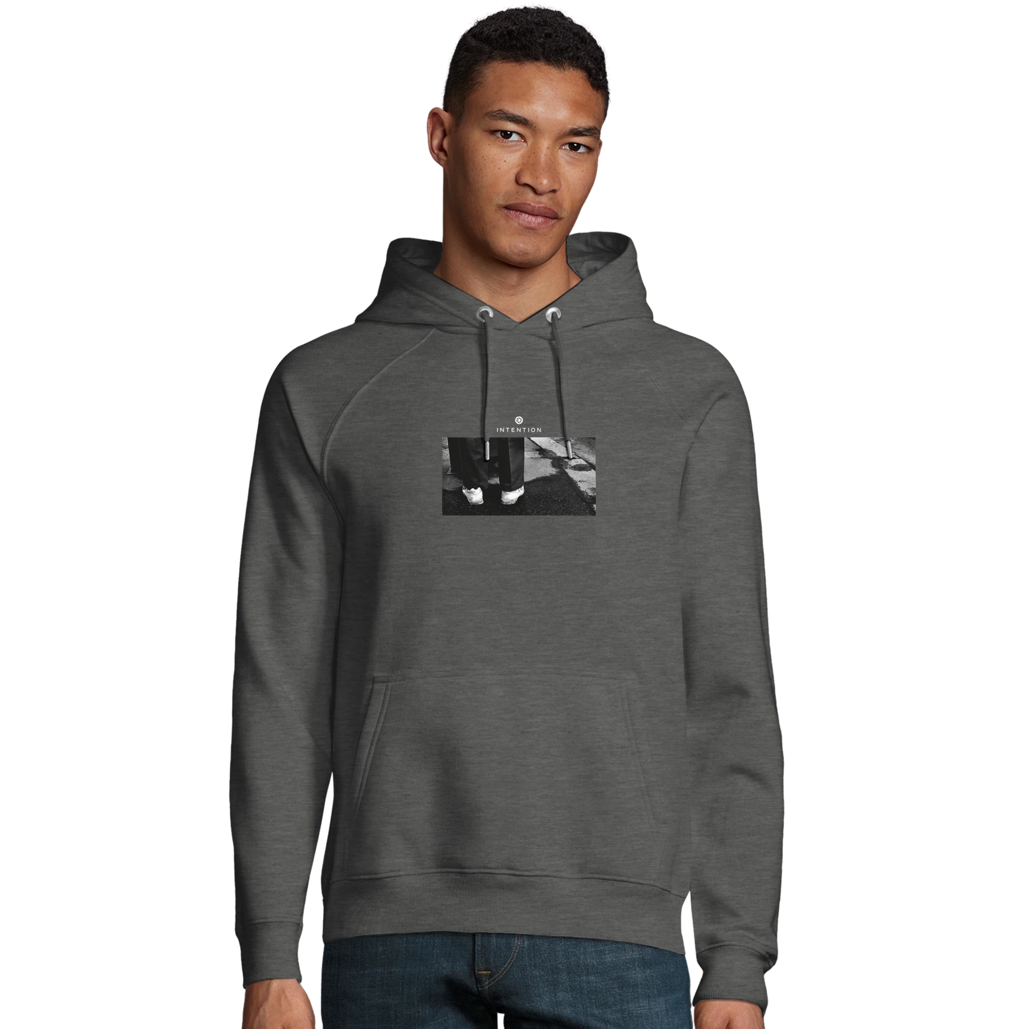 Patience - "This is Where He Stood" Hoodie Off White XS 61