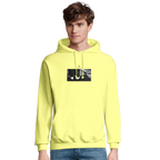 Patience - "This is Where He Stood" Hoodie Light Yellow XS 3