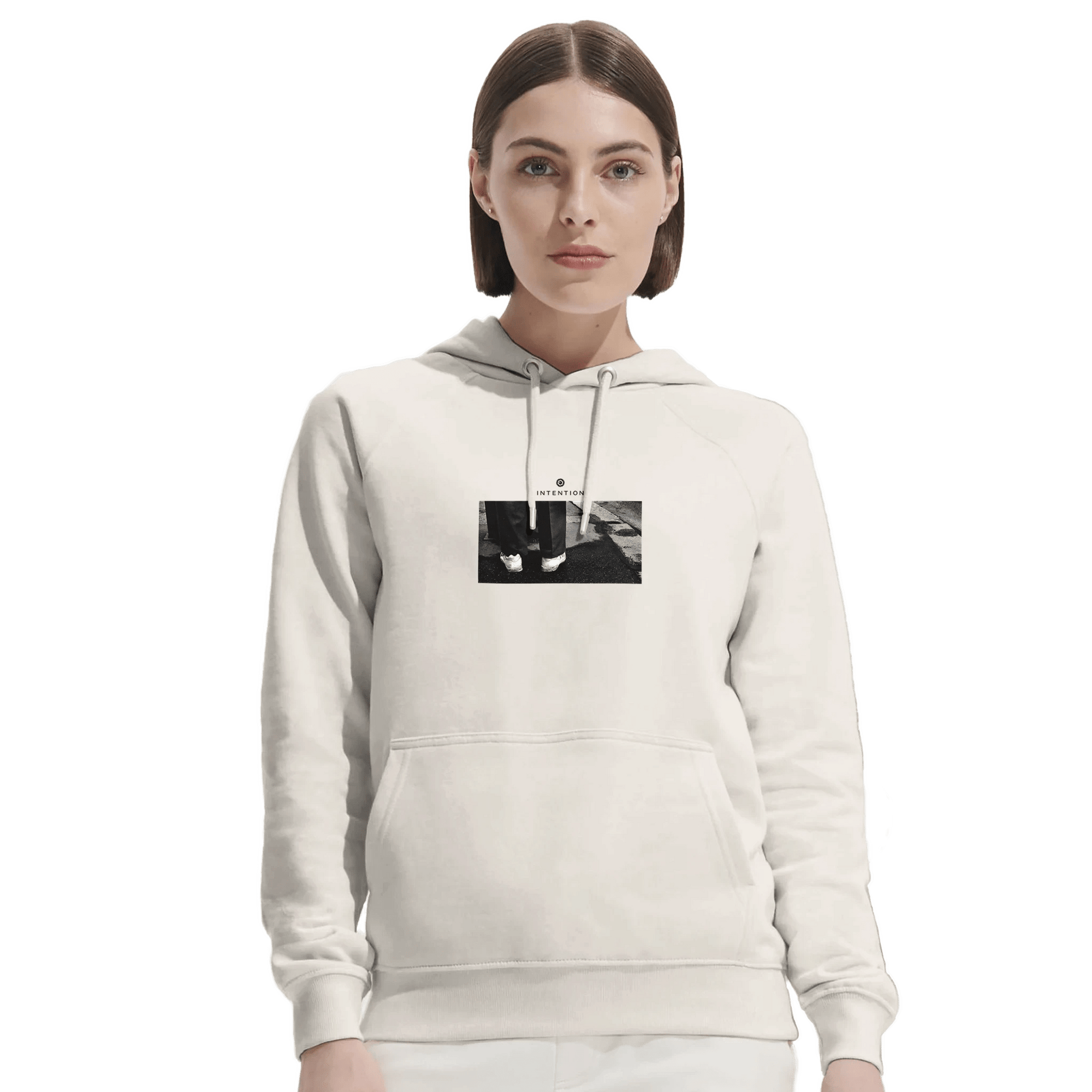 Patience - "This is Where He Stood" Hoodie Off White XS 8