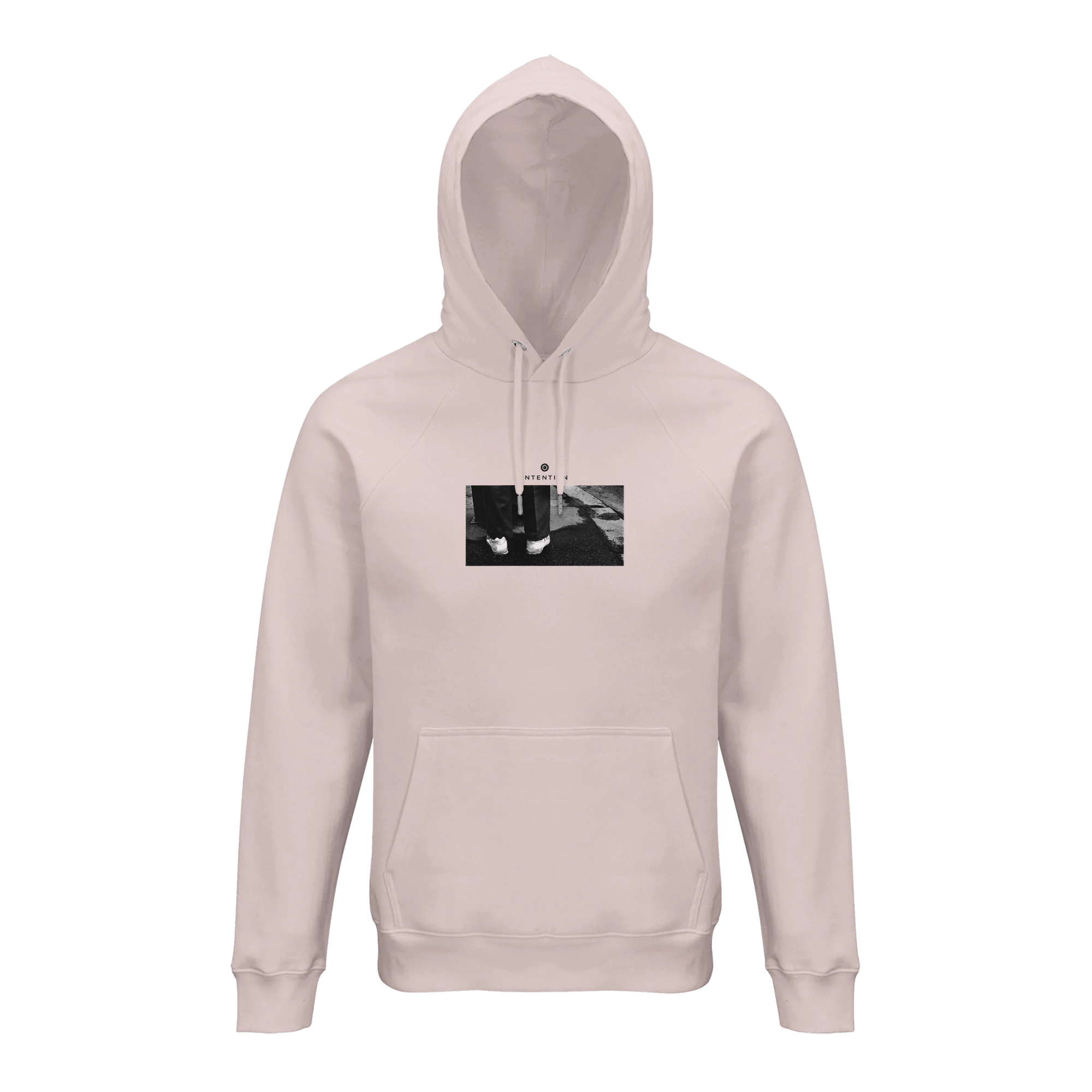 Patience - "This is Where He Stood" Hoodie Pale Pink XS 39