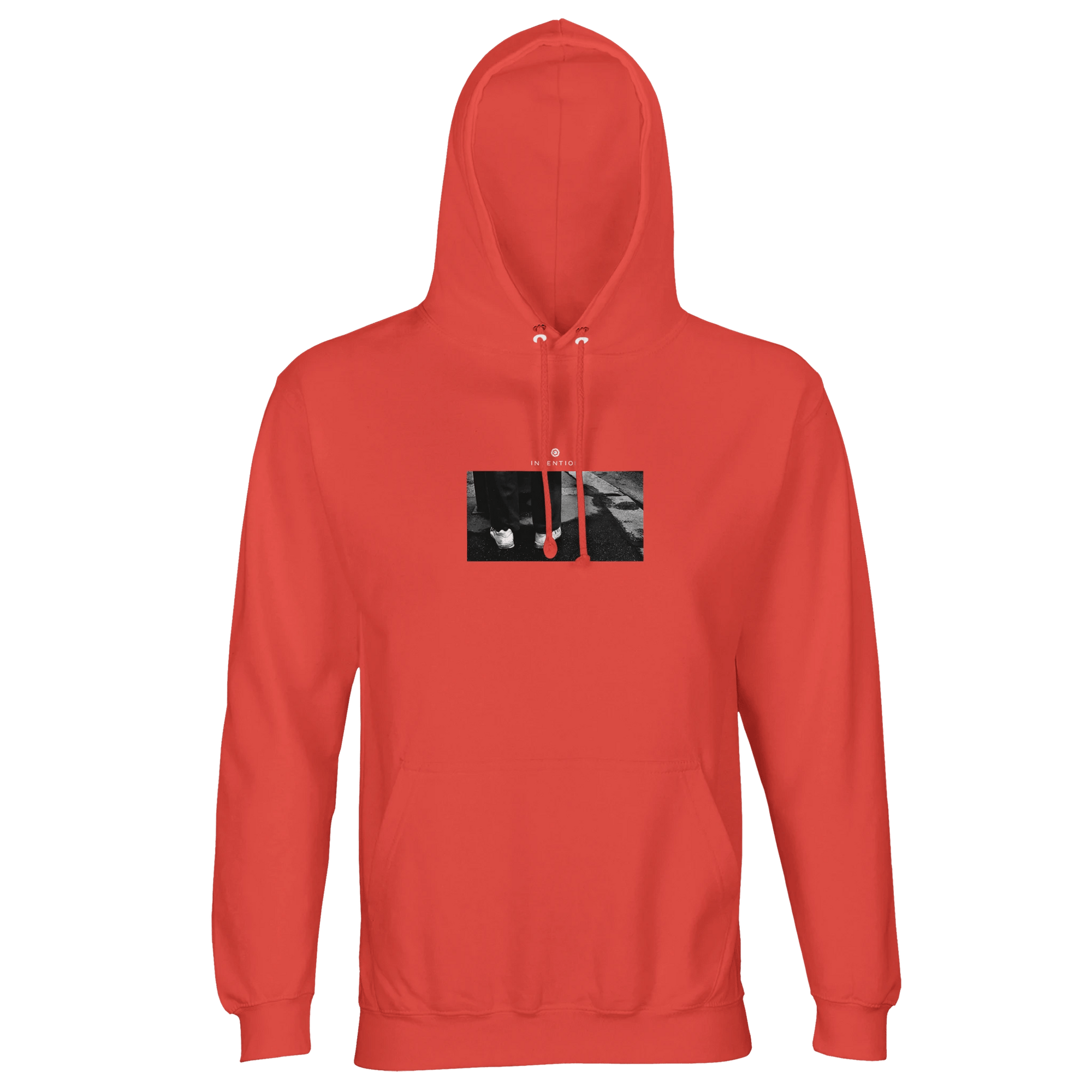 Patience - "This is Where He Stood" Hoodie pop orange XS 54
