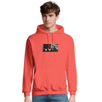 Patience - "This is Where He Stood" Hoodie pop orange XS 3