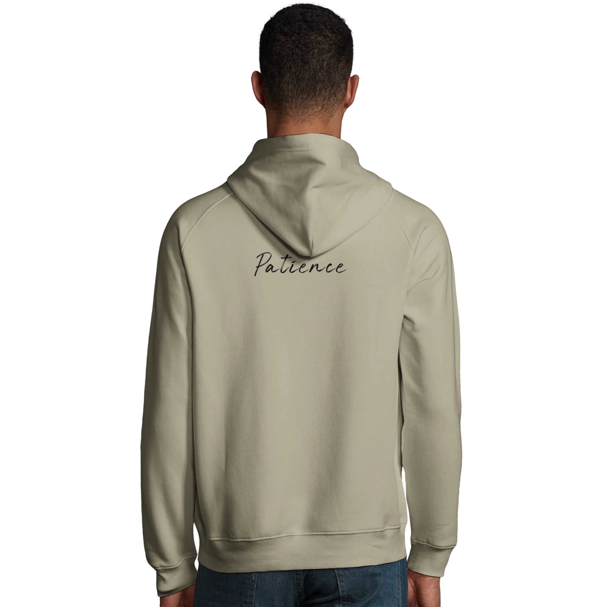 Patience - "This is Where He Stood" Hoodie Off White XS 52